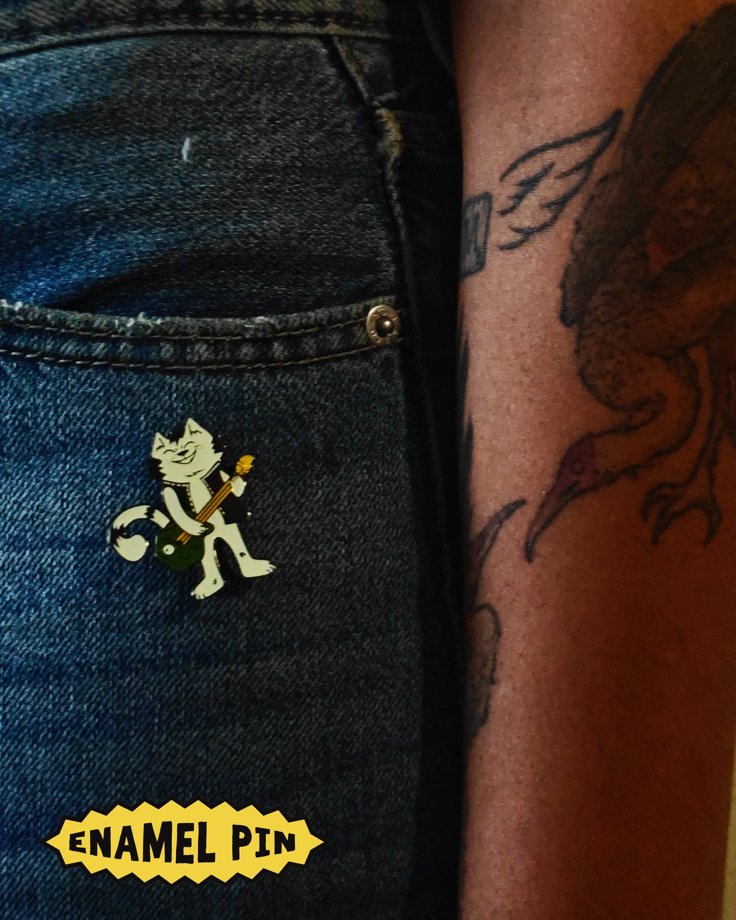Milo Enamel Pin